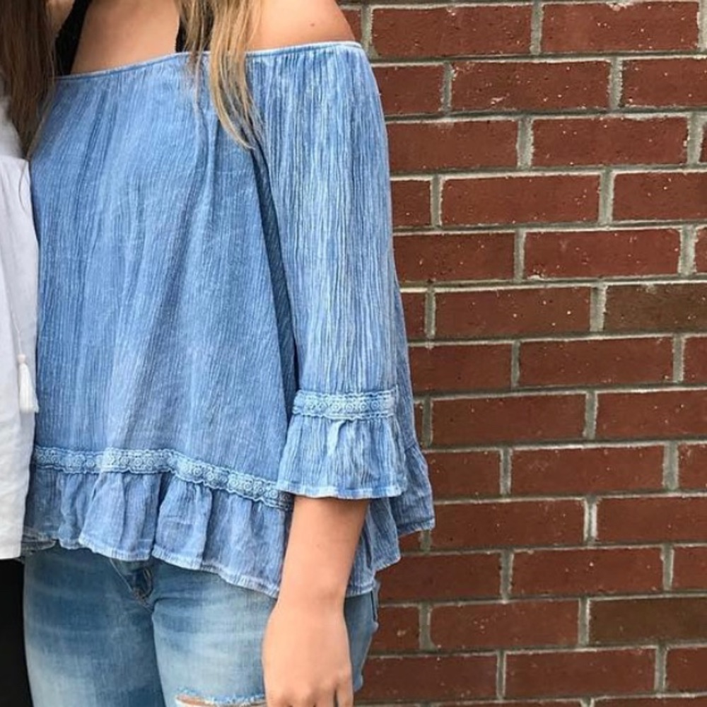 Blue blouse